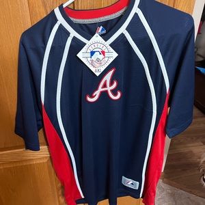 Atlanta Braves jersey size small NWT